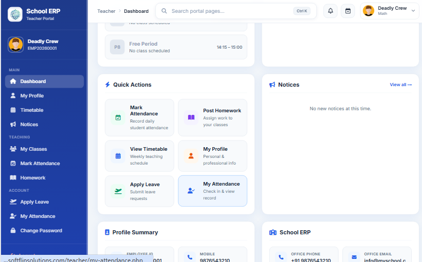 Teacher panel